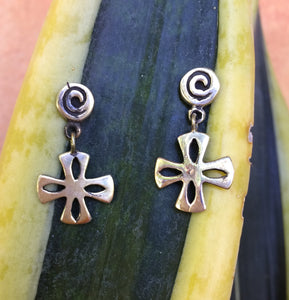 CROSS EARRING
